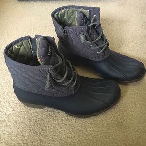 Sperry Quilted Duck Boots